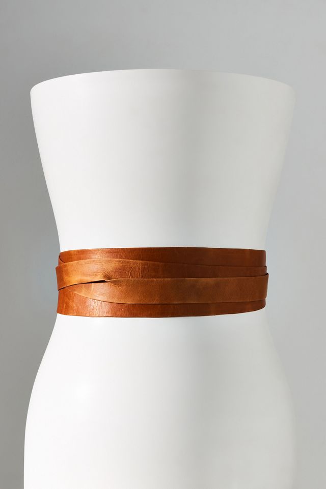Classic Wrap Leather Belt | Anthropologie