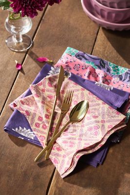 Kiara Mixed Cotton Napkins, Set of 4