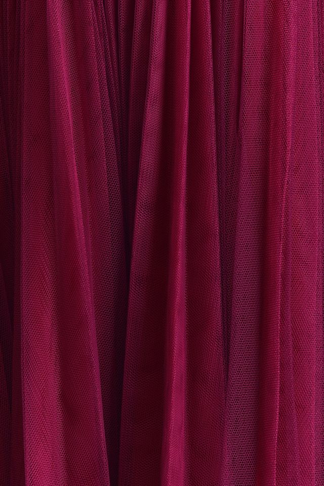 Hutch Calloway Strapless Bustier Tulle Maxi Dress #3