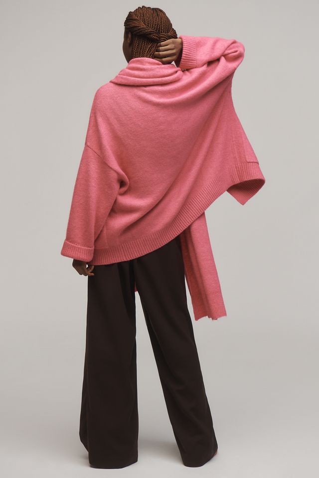 By Anthropologie Cardigan Sweater with Scarf #5