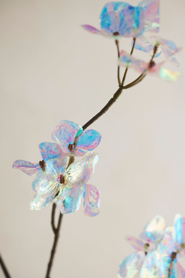 Acrylic Luster Hydrangea Spray #1