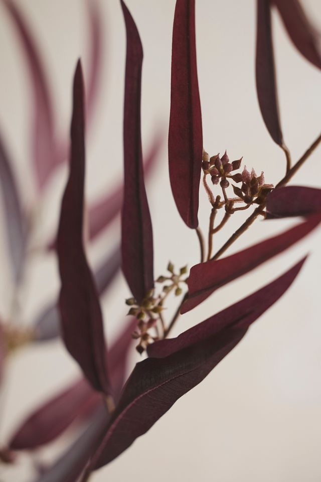 Faux Purple Palm Spray #1