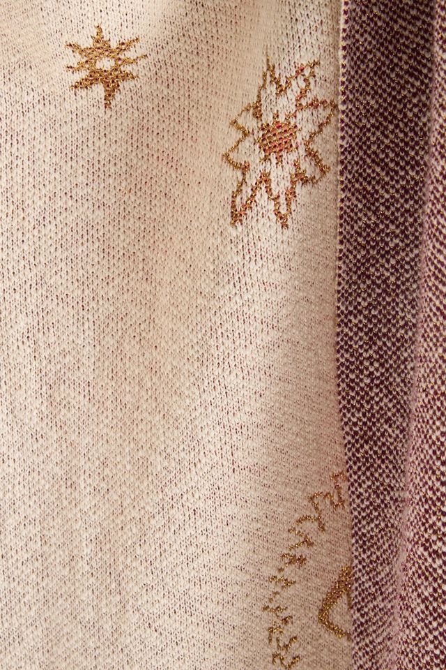 Fortune Cotton Knit Throw Blanket #1