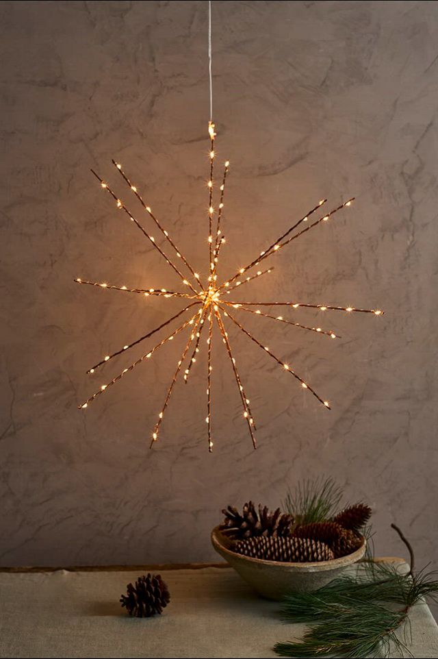 Stargazer Supernova Twinkling Hanging Light | AnthroHome