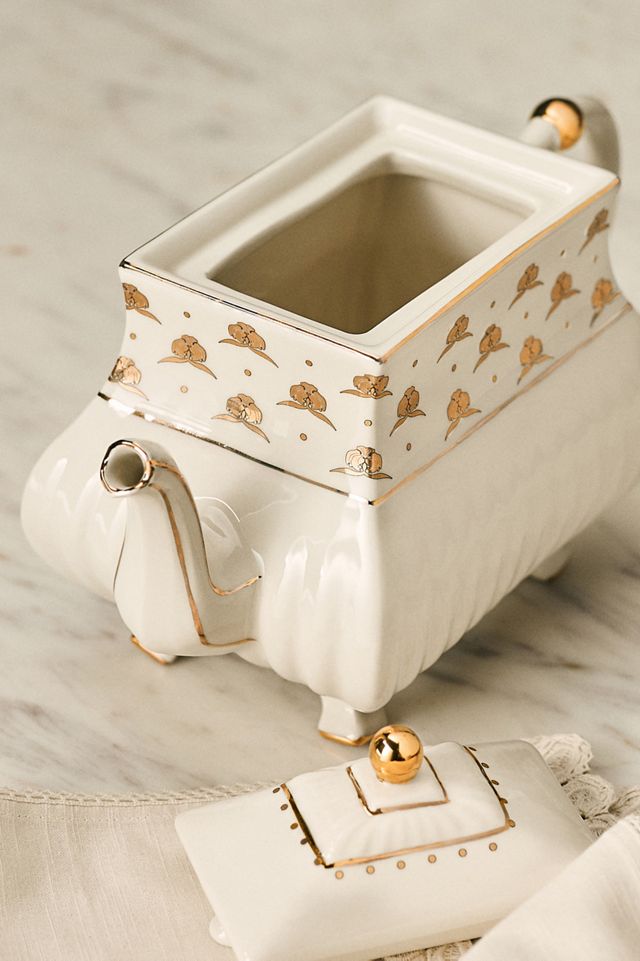 The Met x Anthropologie Stoneware Teapot #1