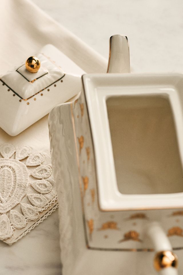 The Met x Anthropologie Stoneware Teapot #2