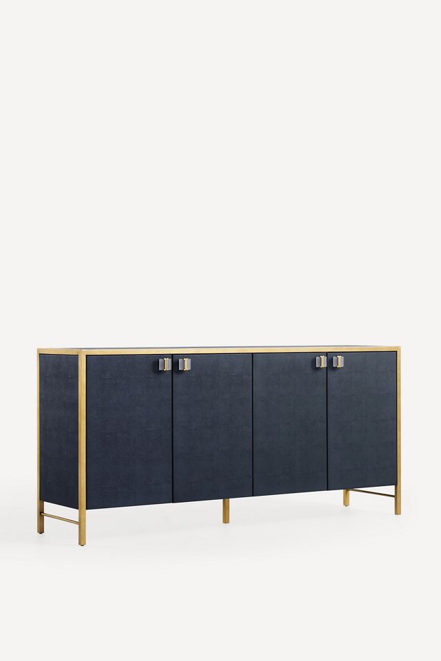 Autumn Rectangular 72" Shagreen Sideboard #1