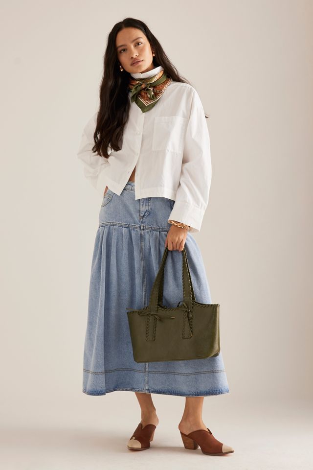 Melie Bianco Whipstitch Tote Bag #6