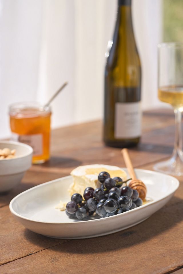 The Rowen Portuguese Stoneware Small Platter #1