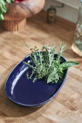 The Rowen Portuguese Stoneware Small Platter