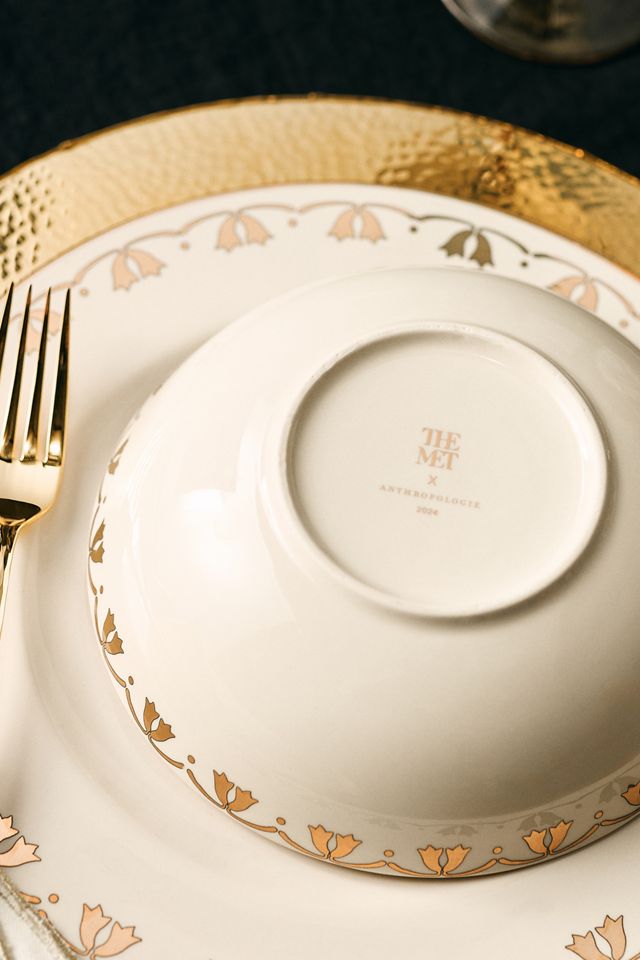 Bols à soupe en grès The MET x Anthropologie, lot de 4 #1