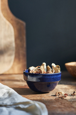 Anthropologie The Rowen Portuguese Stoneware Nut Bowl