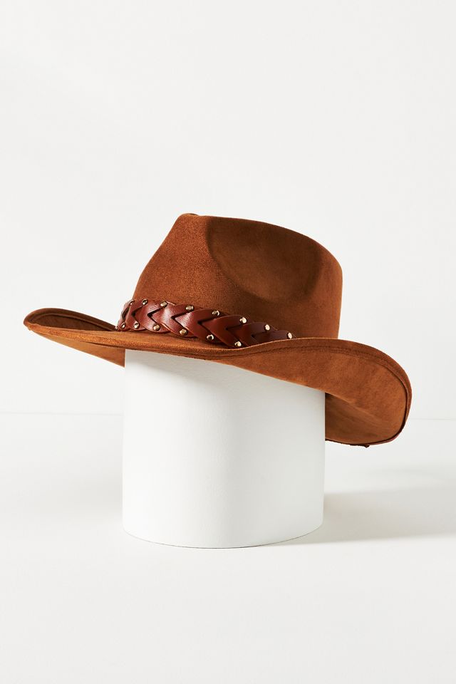 Cami Knot Trim Heather Oatmeal Rancher Hat main image 0