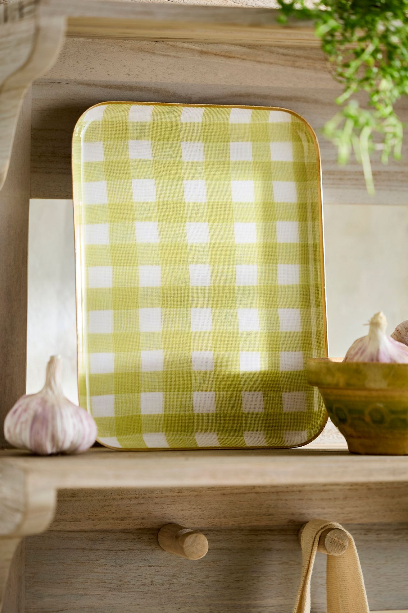 Printed Archival Tray, Small - Chartreuse, One Size