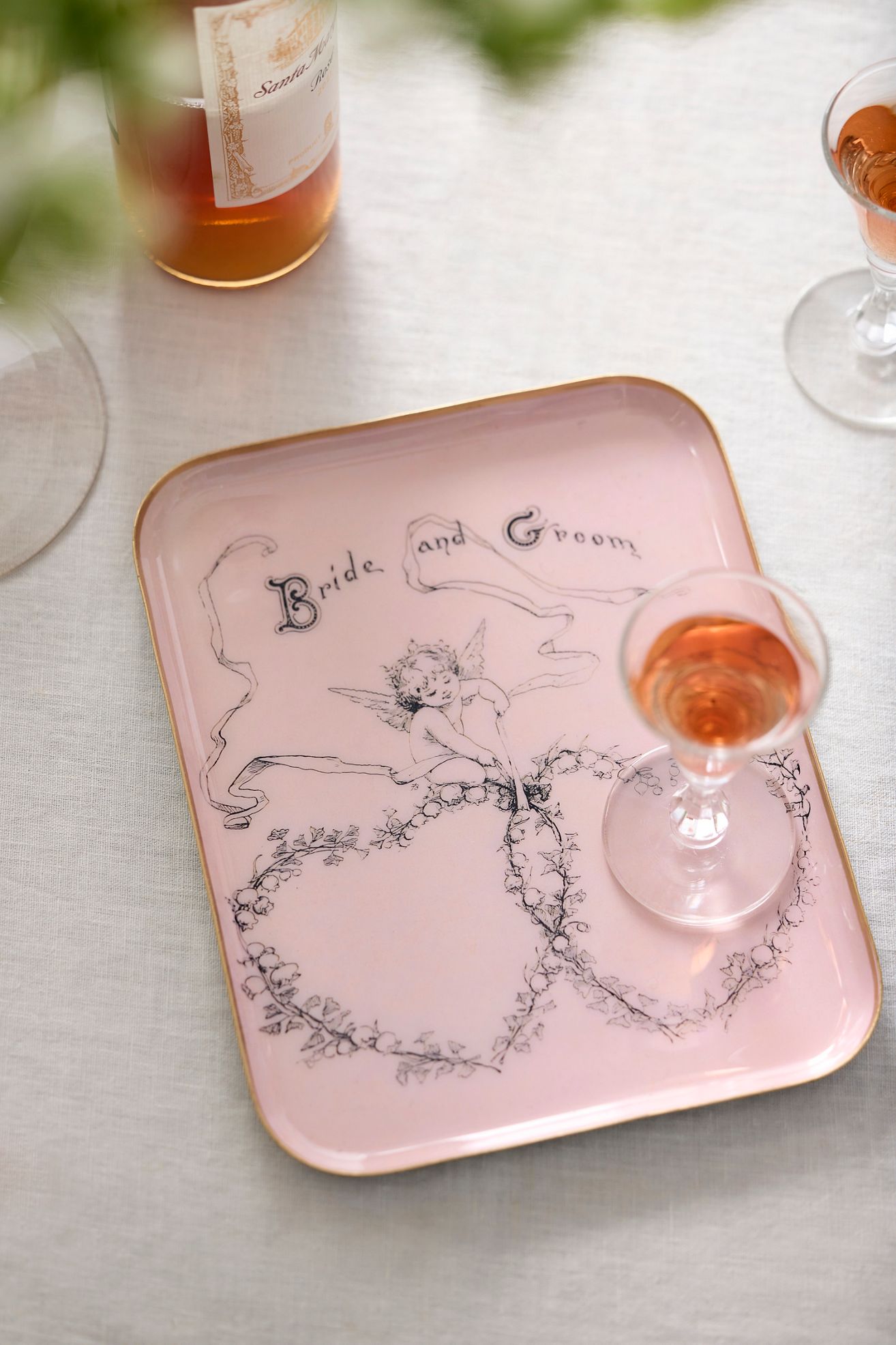 Printed Archival Tray, Small - Pink, Standard, M