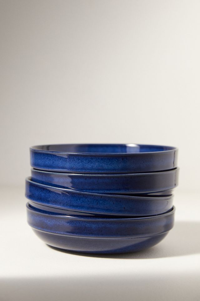 The Rowen Portuguese Stoneware Pasta Bowls, Set of 4 #2