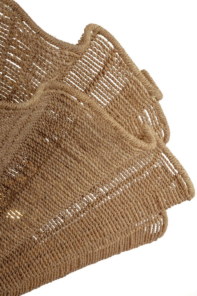 Hudson Valley Lighting Hayworth Rattan Uplit Chandelier #8