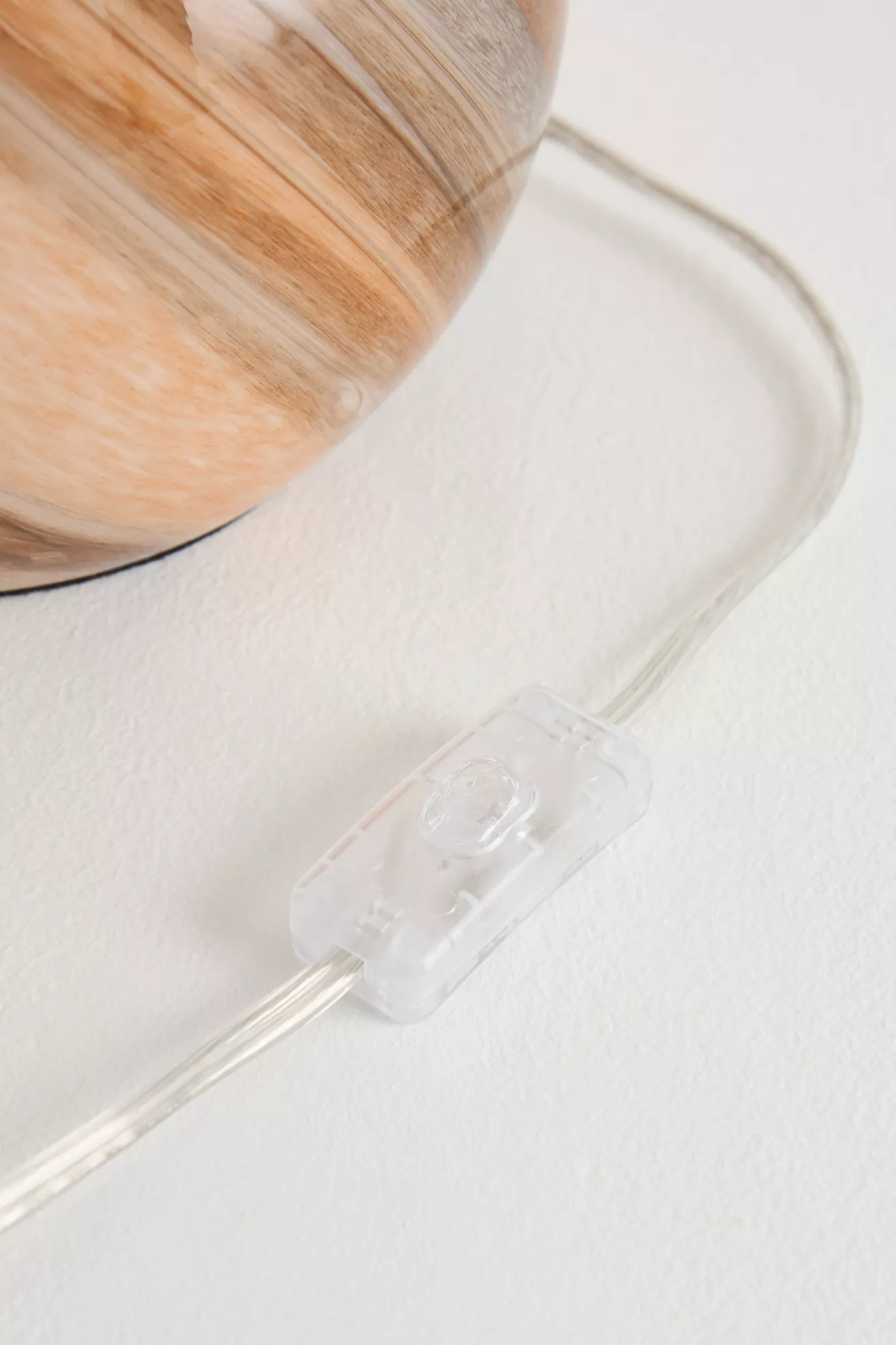 Lefkada Swirled Glass Table Lamp - thumbnail 3