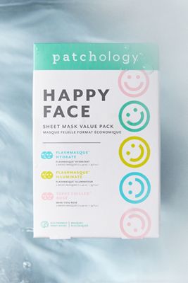 Patchology Happy Face Sheet Mask Bundle