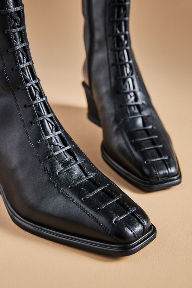 Vagabond Aino Wedge Lace-Up Boots #2