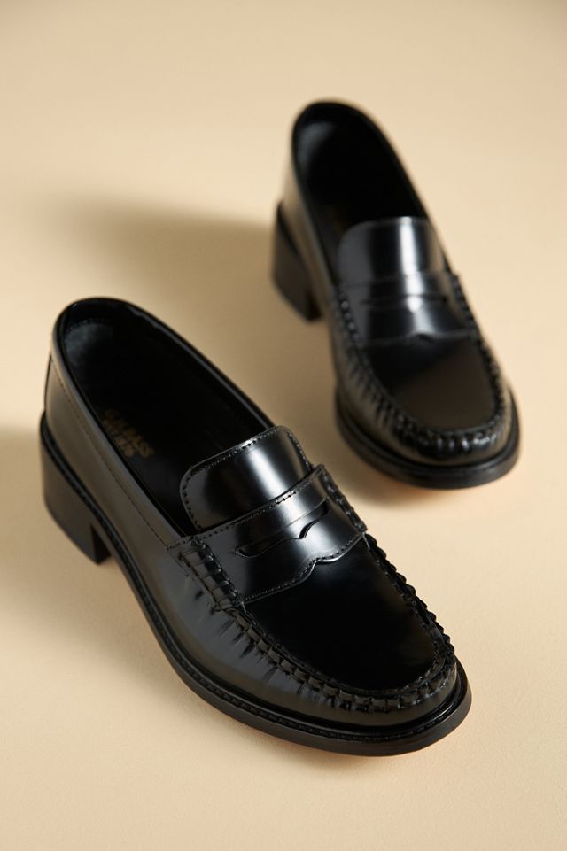 G.H.BASS Whitney Heeled Loafers #1