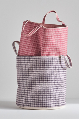 Anthropologie Verity Cotton Basket