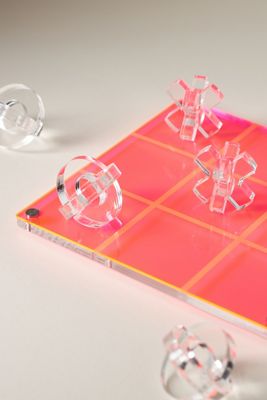 Acrylic 3D Tic-Tac-Toe Board Game