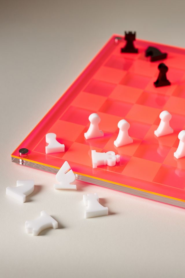 Acrylic 2D Chess Board Game #1