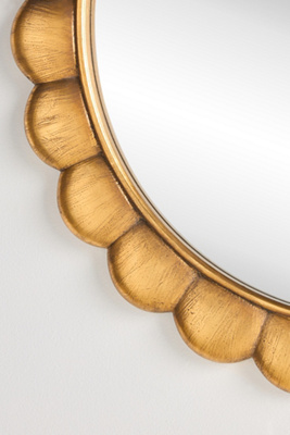 Hattie Round Wall Mirror - Thumbnail 3