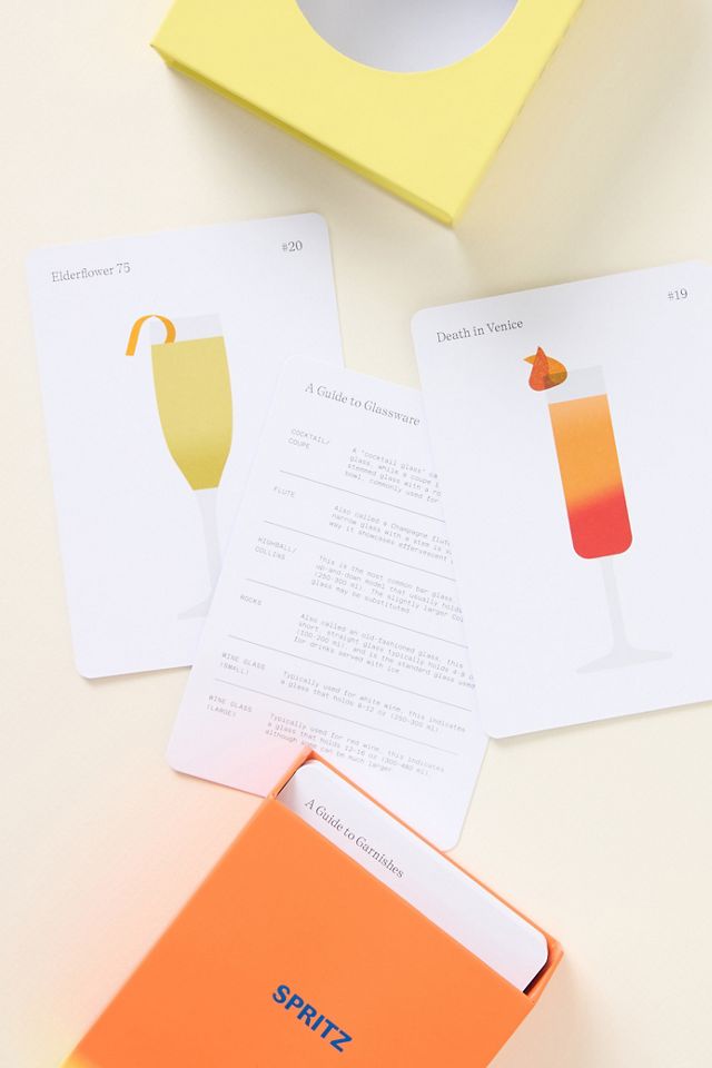 The Cocktail Cabinet: 50 Cocktail Recipes Card Deck #1