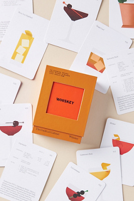 The Cocktail Cabinet: 50 Cocktail Recipes Card Deck product page