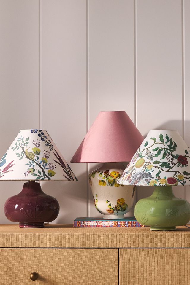 Nathalie Lete Ceramic Bird Table Lamp | Unique Decor