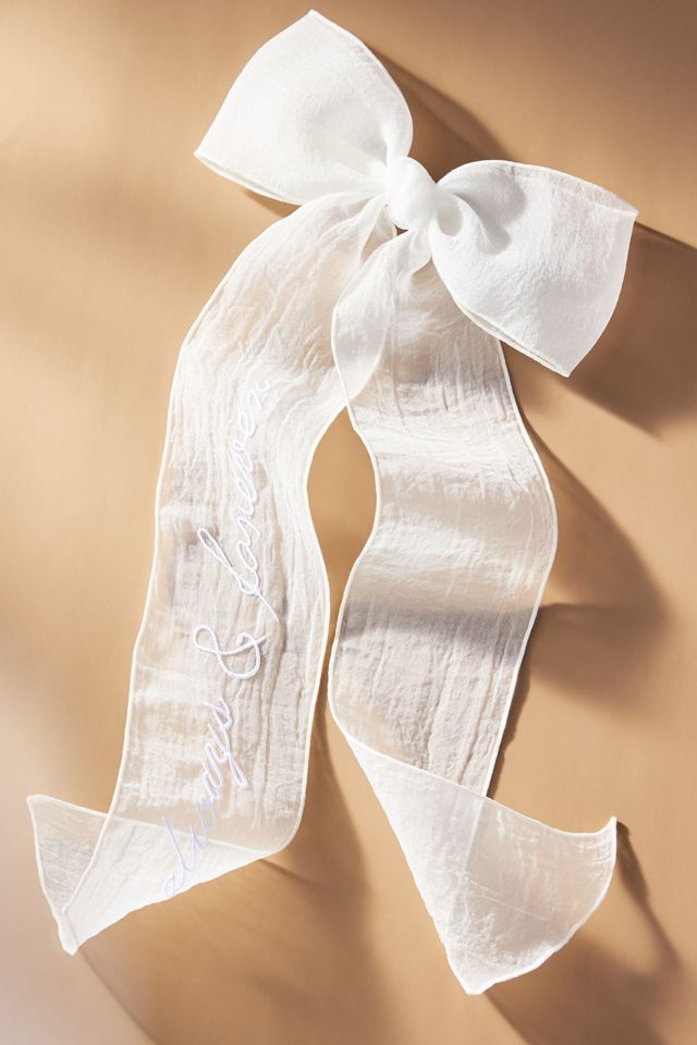 By Anthropologie Weddings Always & Forever Hair Bow #2