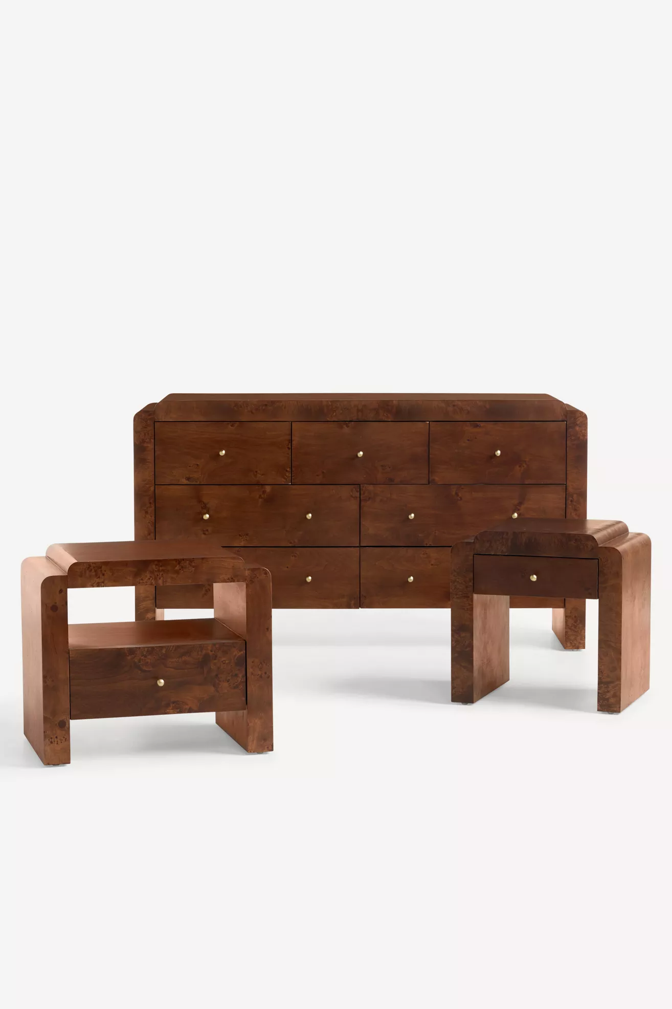 Shura Large Burl Nightstand - thumbnail 7