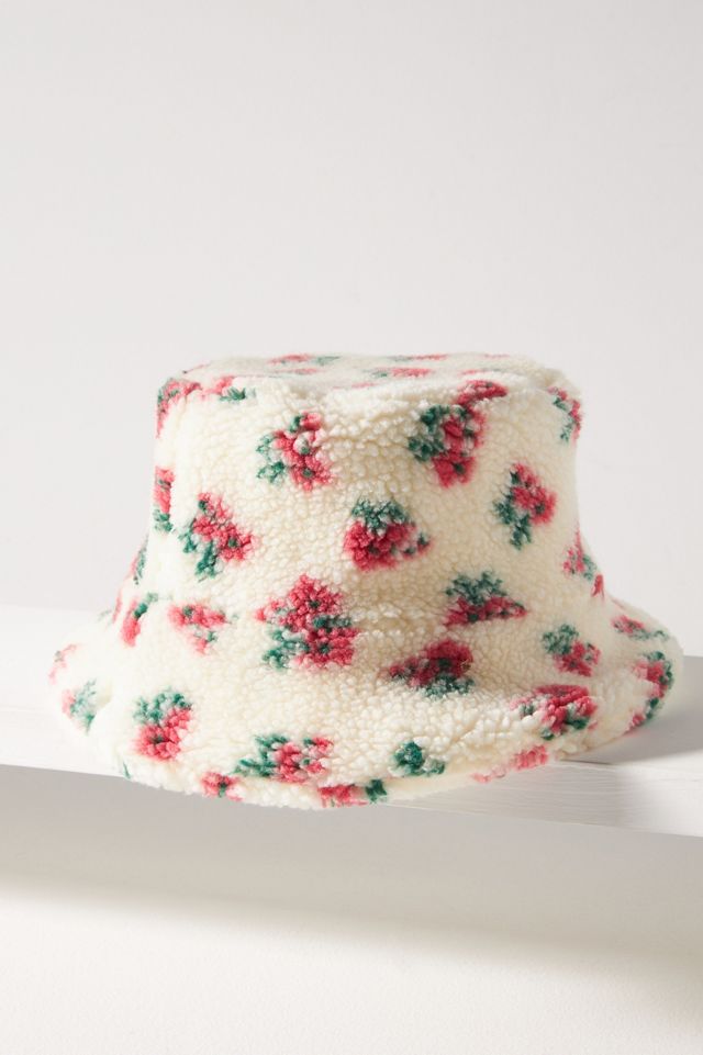 Sombrero Cubo Sherpa Floral By Anthropologie #1