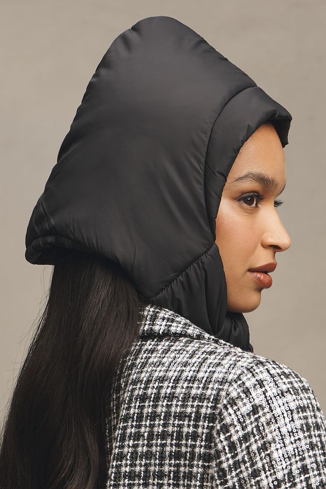 By Anthropologie Puffer Tie Hood #1