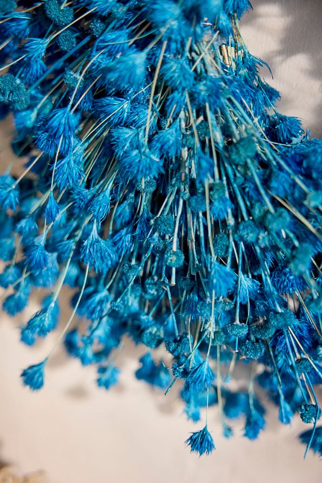 Dried Weeping Bamboo Wreath #1
