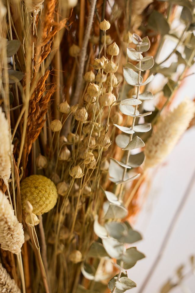 Dried Colorful Craspedia Bouquet #1