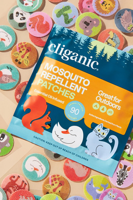 Cliganic Animal Friends Mosquito Repellent Patches