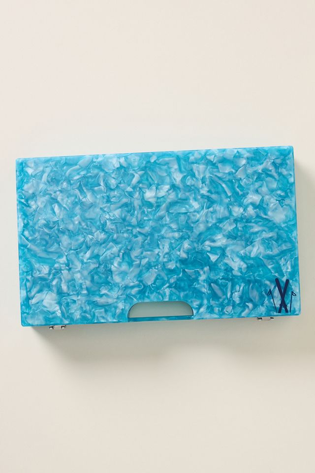 Lucite Backgammon Board Game #3