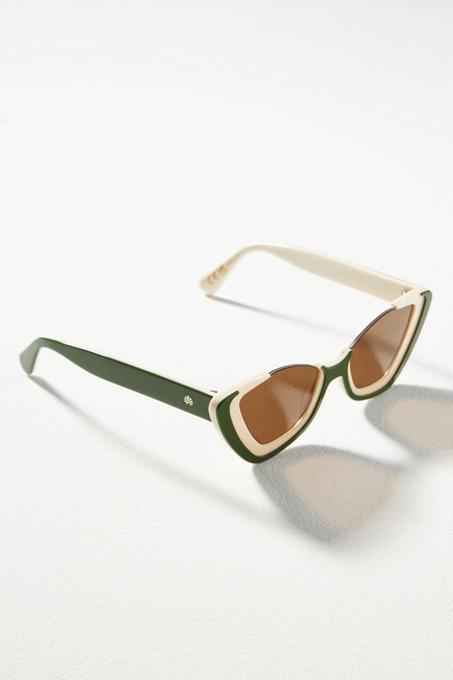 Lele Sadoughi Brickell Cat-Eye Sunglasses | Anthropologie display picture 1