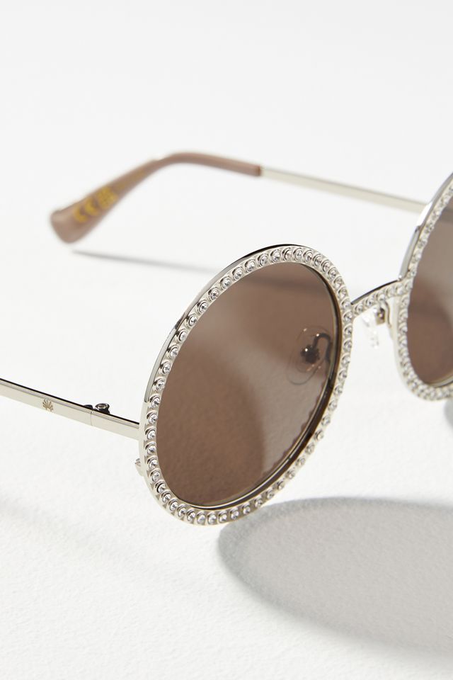 Lele Sadoughi Judy Round Sunglasses #2