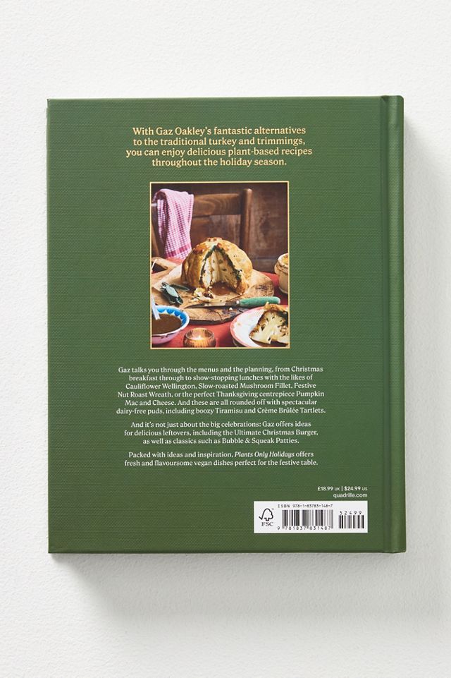 Plants Only Holidays: Indulgent, Plant-Forward Recipes for the Festive Season Hardcover Book #3