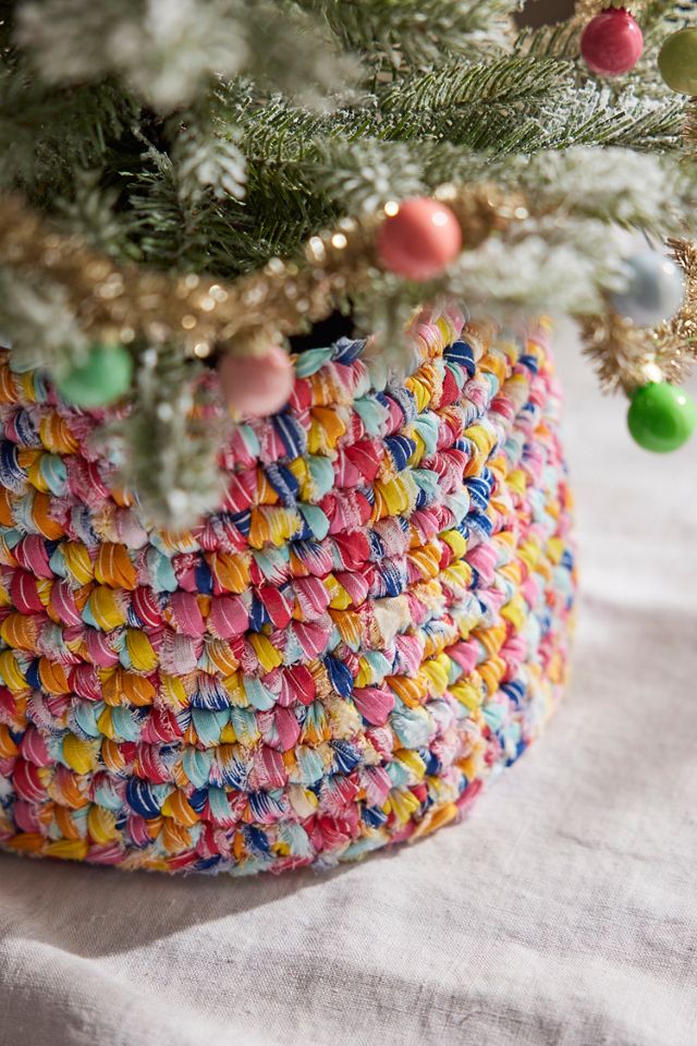 Rag Rug Mini Tree Collar #1