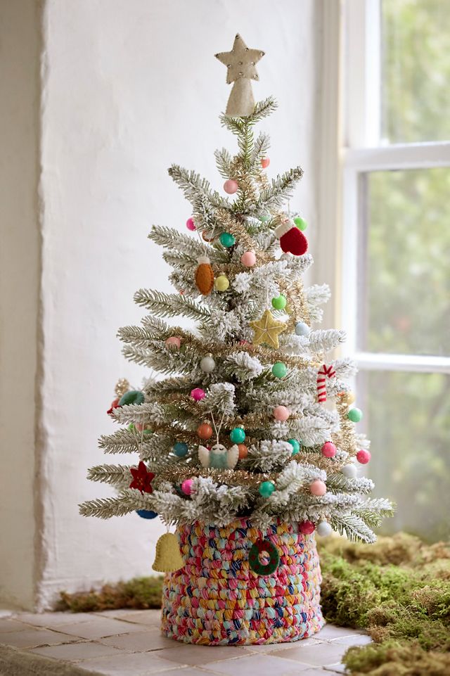 Rag Rug Mini Tree Collar #3
