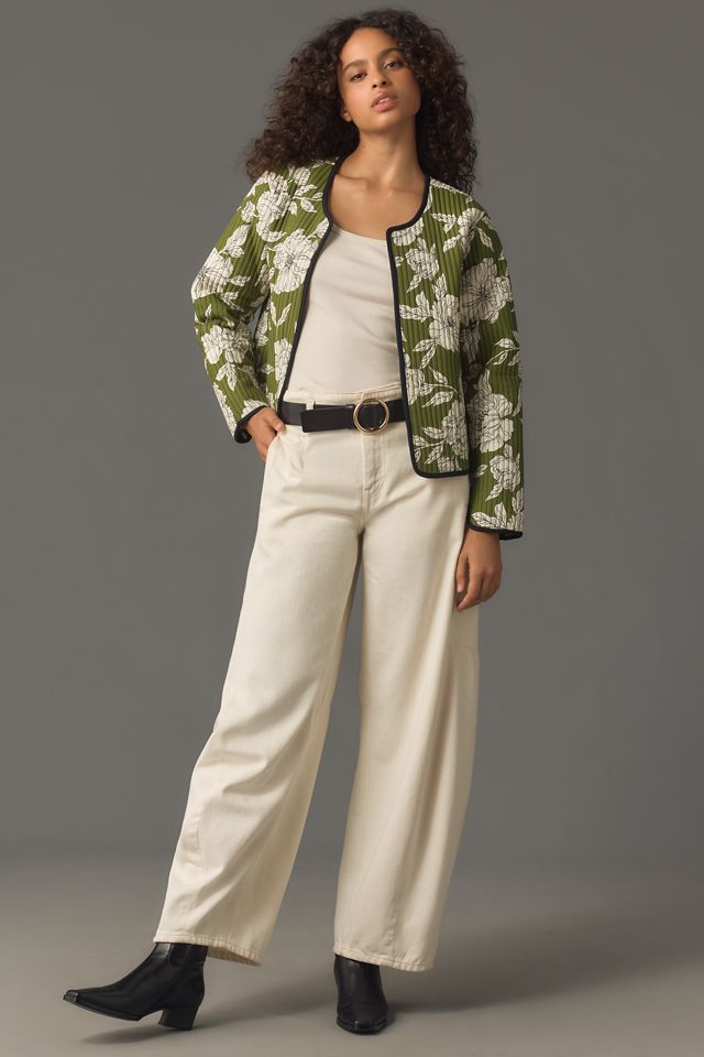 By Anthropologie Quilted Reversible Jacket #2