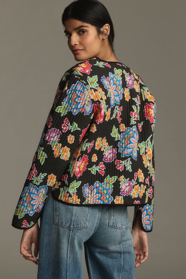 Von Anthropologie Gesteppte Wendejacke #2