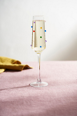 Terrain Confetti Flutes, Set Of 2