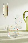 Confetti Double Old Fashioned Glasses, Set of 2