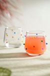 Confetti Double Old Fashioned Glasses, Set of 2